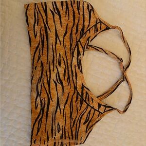 Tiger Print Women's Top